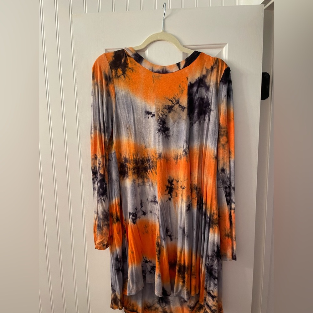 Multicolor Dress long sleeves
